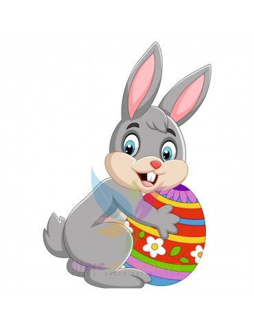 Iepuras Paste 90cm , MDF /...