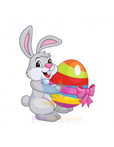 Iepuras Paste 75cm , MDF /...