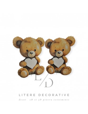 Ursulet printat V2,  MDF /...