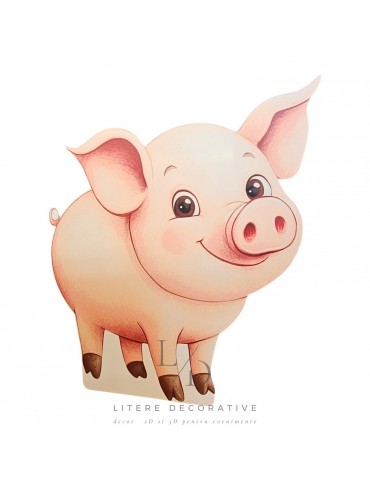 Porc, MDF / PVC,  73cm...