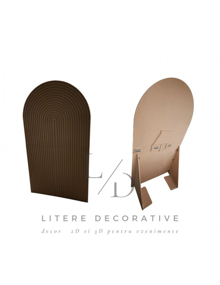 Panou riflat pentru evenimente, din MDF