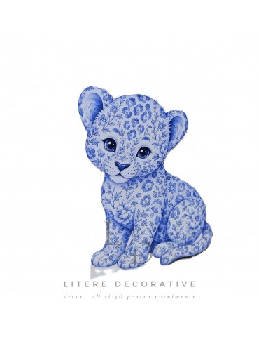 Leu Blue Toile Safari, MDF...