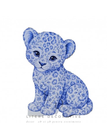 Leu Blue Toile Safari, MDF...
