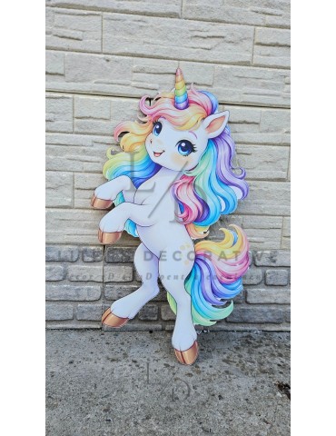 Unicorn, MDF / PVC,  85cm...