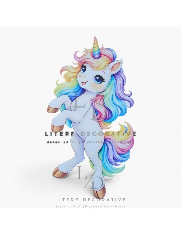 Unicorn, MDF / PVC,  85cm...